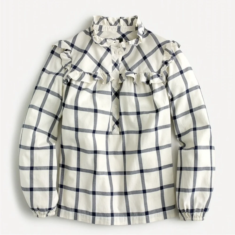 J. Crew Plaid Flannel